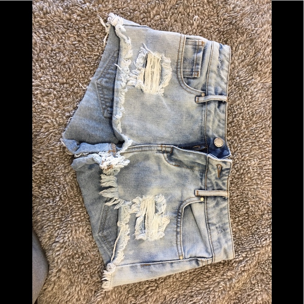 Jean shorts